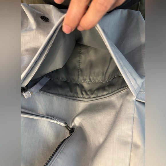 LULULEMON Ice Gray Silver Urbanite Backpack Large Baby Diaper Bag Travel main image 11